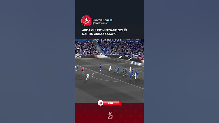 ARDA GÜLER'İN EFSANE GOLÜ! NAPTIN ARDAAAAAA??