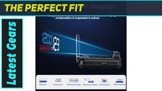 Elevate Your Giulia: Amazing Digital HUD Speedometer Projector