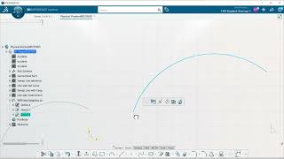 Sweep Line With two tangency surfaces  on CATIA 3D Experience