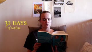 i read every day for a month | #JanuaryPagesChallenge