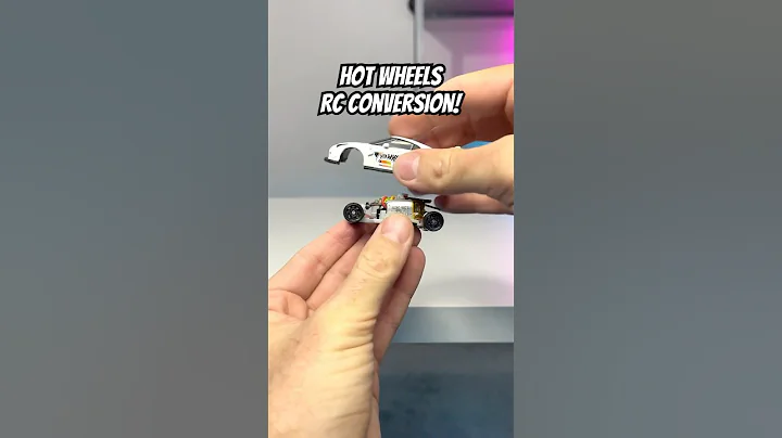 Turning a Hot Wheels into a RC Drift car!  Using the D64 kit from @DKEBuilds