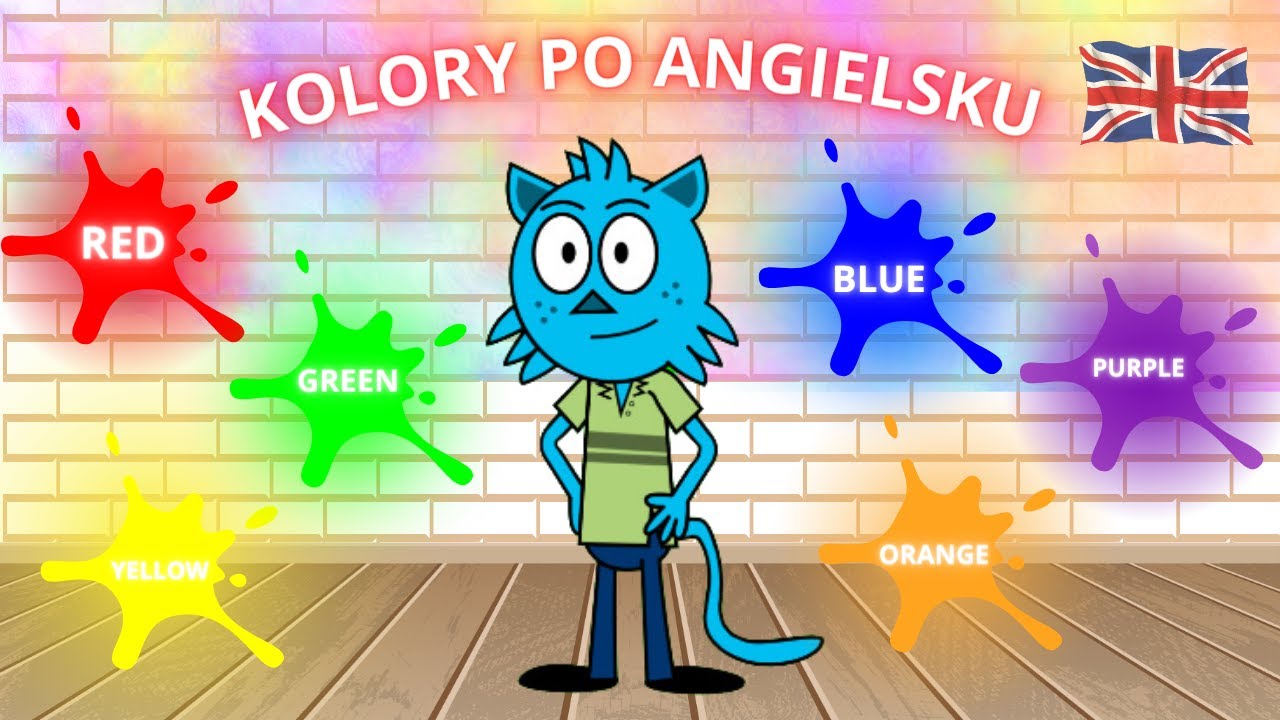 Obrazić Się Na Kogoś Po Angielsku KOLORY PO ANGIELSKU DLA DZIECI - Film edukacyjny dla dzieci po polsku i