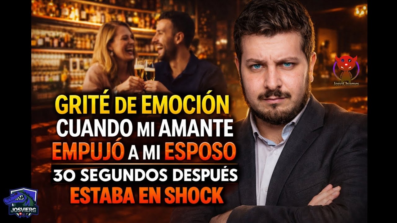 😱💥 GRITÉ DE EMOCIÓN CUANDO MI AMANTE EMPUJÓ A MI MARIDO…⏱️ 30 SEGUNDOS DESPUÉS ESTABA EN SHOCK 😰💔