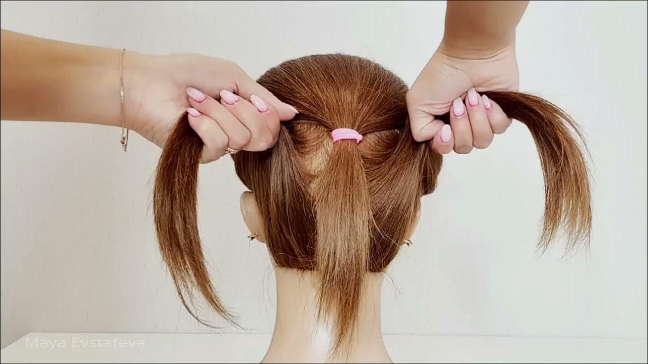 Un chignon facile pour paraître jolie sans efforts - plus de 70 idées et tutos u