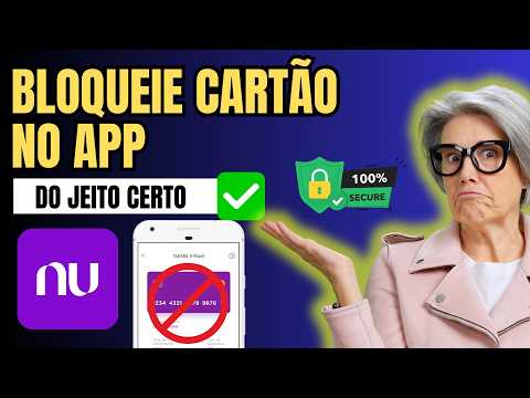 Como bloquear cartão virtual Nubank pelo aplicativo - PASSO A PASSO RÁPIDO