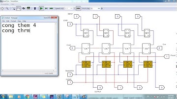 Tut2 - Mạch cộng 4bit song song