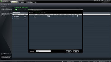 Vitek Transcendent VMS: Adding a device