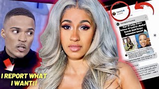 Cardi B "Calls Out" Kyle From The Neighborhood Talk For Shady Instagram Post & Calls Kyle Mad Weird!