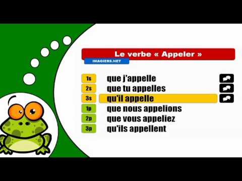 Como conjugar appeler # subjonctif Présent