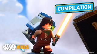 Anakin, Sig, Ezra, and More Tackle Epic Obstacle Courses 🧗🏼‍♀️🏁 | @StarWarsKids