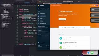 SwiftUI Firebase Chat 04  Installing Firestore and Saving User Data Collection