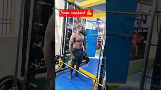 traps workout day 3#motivation #gym