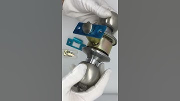 Stainless Steel Double Sided Door Handle And Door Knob Lock