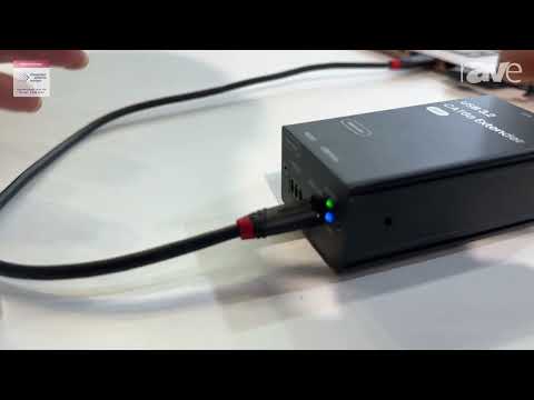 ISE 2024: SC&T Debuts UE03H USB 3.2 Cat6a/7 Extender with Transmission Up to 100 Meters