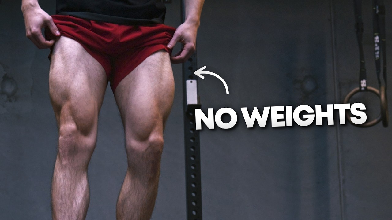 How I built aesthetic legs with just calisthenics