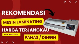 Rekomendasi Mesin Laminating merk SUN yang Bagus Sudah A3 Bisa Panas dan Dingin #mesinlaminator