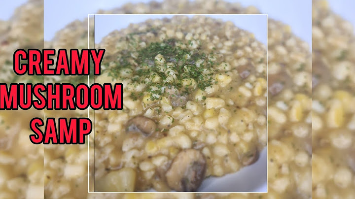 Cream of mushroom soup and lipton onion soup mix gravy