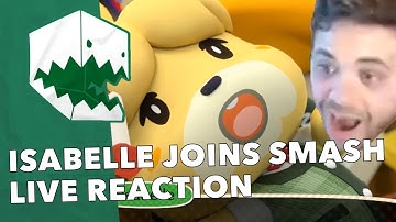 Hungrybox reacts to Isabelle joining Super Smash Bros. Ultimate! Nintendo Direct Live Reaction