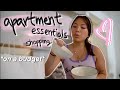 APARTMENT ESSENTIAL SHOPPING + HAUL *on a budget*