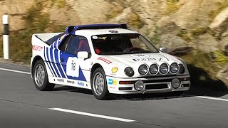 Ford RS200 Road Car Start Up, Accelerations & 1.8L 4-Cylinder Turbo Engine Sound!