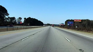 Interstate 95 - South Carolina (Exits 170 to 160) southbound