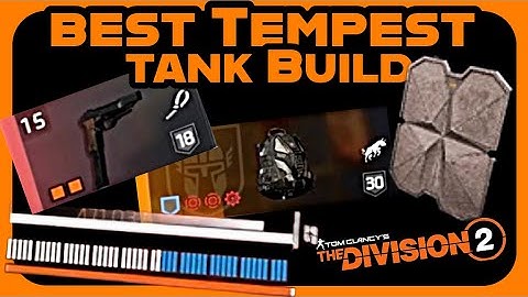The Division 2 : Best Tempest Tank Build