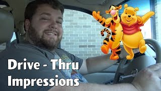 Pooh and Tigger at the Drive Thru