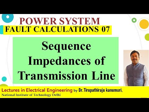 PS88 Sequence Impedances of Transmission Line