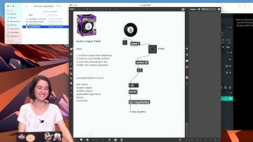 Magic 8 Ball in Max MSP