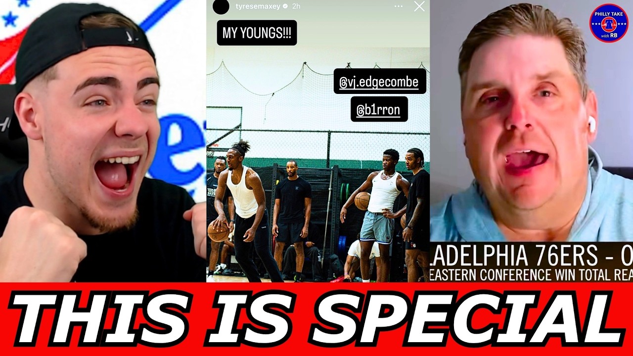 Tyrese Maxey MENTORING VJ Edgecombe & Labaron Philon... & Brian Windhorst HATES On LeBron!