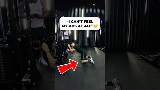 Fixed His Cable Crunch Round Spine, Curl Elbows To Knees, Step Back For Full Tension.