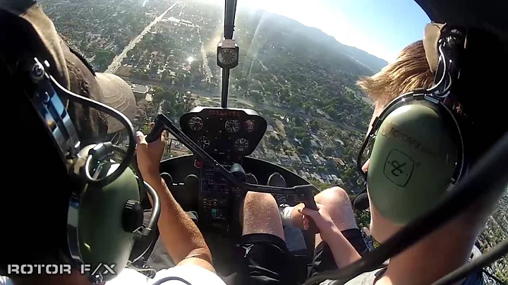 Joseph Lenz Discovery Helicopter flight lesson at ...