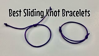 part 11 #bracelet #tutorial, tutorial slip knot bracelet