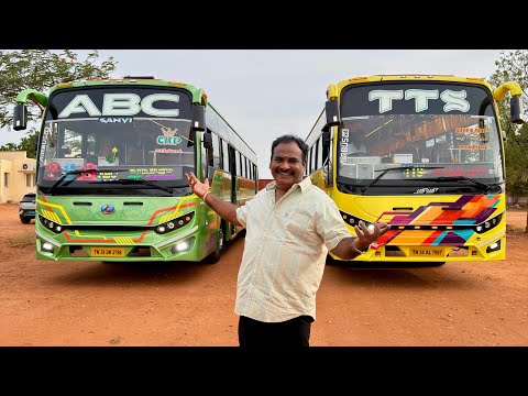 New Bus Launch? Not One, But Two Buses - Unforgettable Service Buses - Tirupur Mohan