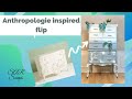 Anthropologie  Inspired Furniture Flip | FB Marketplace Flip | Paper Clay and Chalk Paint