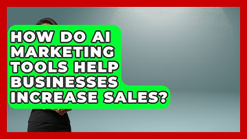 How Do AI Marketing Tools Help Businesses Increase Sales? | AI SaaS Software Explained News
