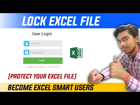 Lock Excel File With User ID and Password |Create Login ID & Password Userform in Excel Hindi|