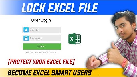 Lock Excel File With User ID and Password |Create Login ID & Password Userform in Excel Hindi|