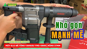[ Combo Nhỏ Gọn - Cho thợ điện nước ] Máy đục bê tông Yamasu và máy cắt rãnh tường Caowang CW1336