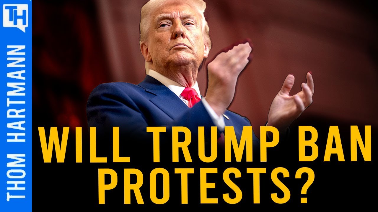 Trump's Blueprint for Fascism Just Banned the Right to Protest! Will Trump?