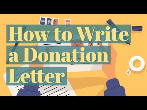 How To Write The Perfect Donation Letter (or Email)