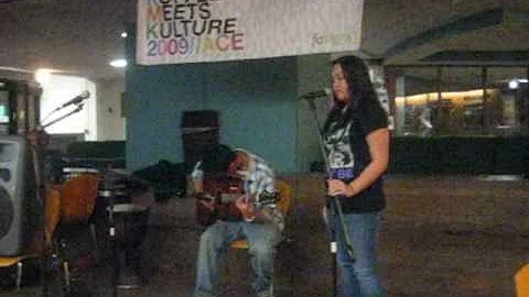 Camelia Rodriguez performing at ACE's Koffee Meets...