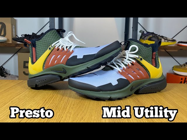 Nike Air Presto Mid Utility Review& On Foot - Youtube