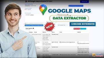 google map data extractor extension | data scraper chrome extension | Extract Data from Google Maps