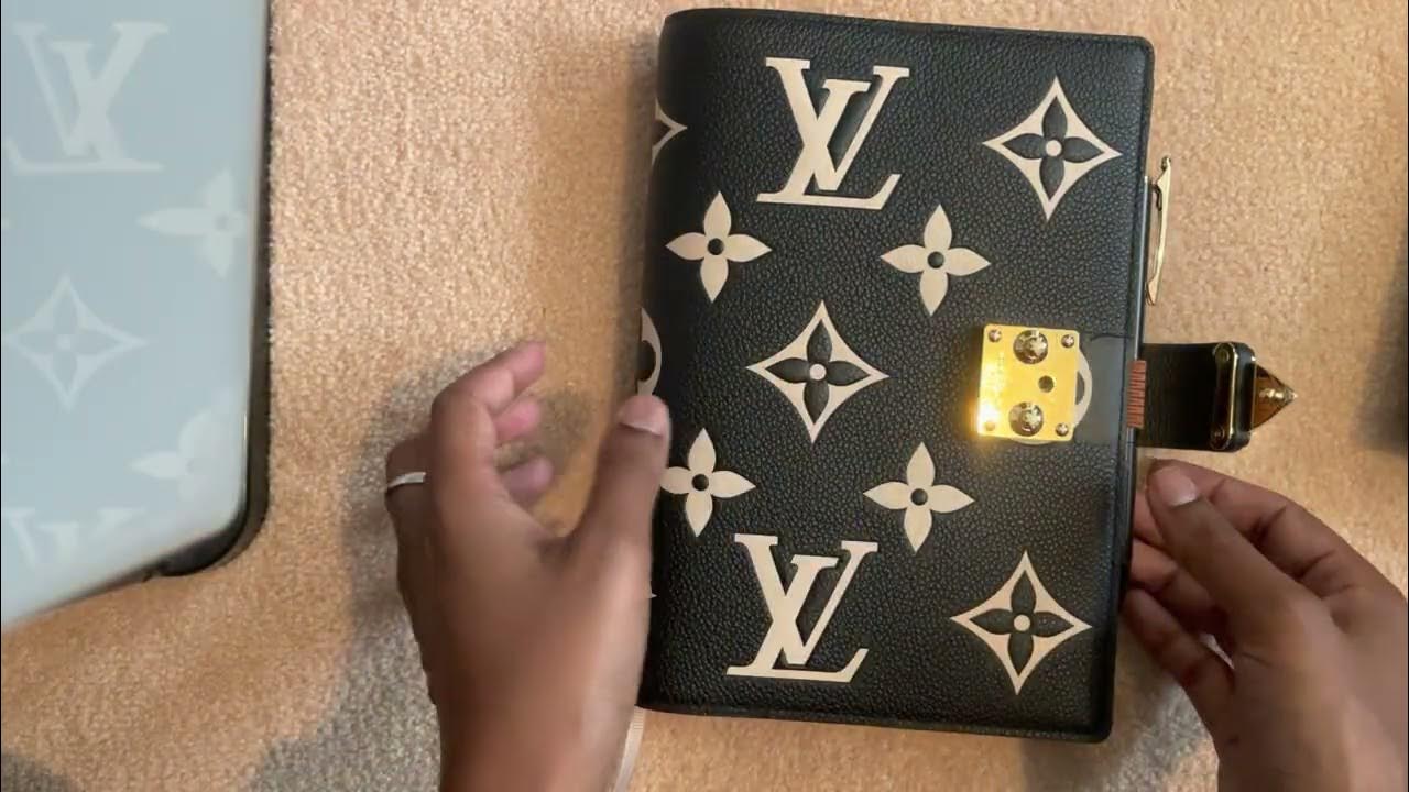 Louis Vuitton CC GM (Couv Carnet) A5 book cover (for Hobonichi