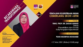 BICARAWARA TRANSFORMASI Siri #14 | PENGAJIAN KEJURUTERAAN AWAM CEMERLANG SKOR i-UiTM