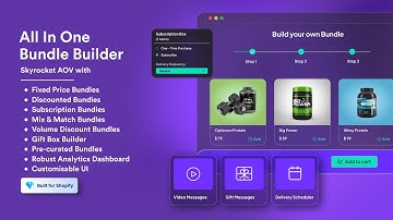 Easy Bundles: All-In-One Bundles for Shopify | BYOB, Mix & Match, Subscription, Gift Bundles