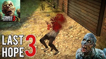 Zombie Sniper War 3 Stage 4,5 For FPS Gameplay Walkthrough