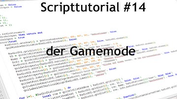 [GER] MTA:SA -- Scripttutorial #14 - euer erster Gamemode