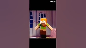 Alex está meio brava com o Steve #minecraft #shorts #animation